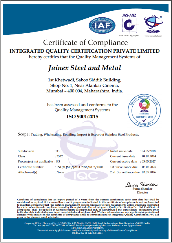 STAINLESS STEEL FOILS